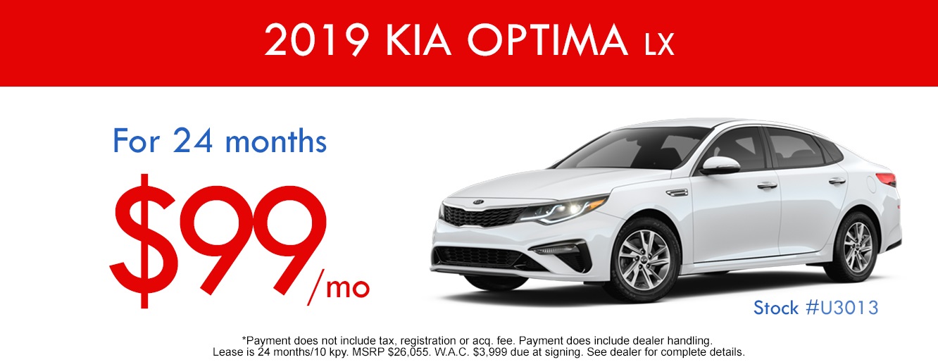 2019 KIA Optima Lease and Specials in Centennial Colorado Arapahoe KIA